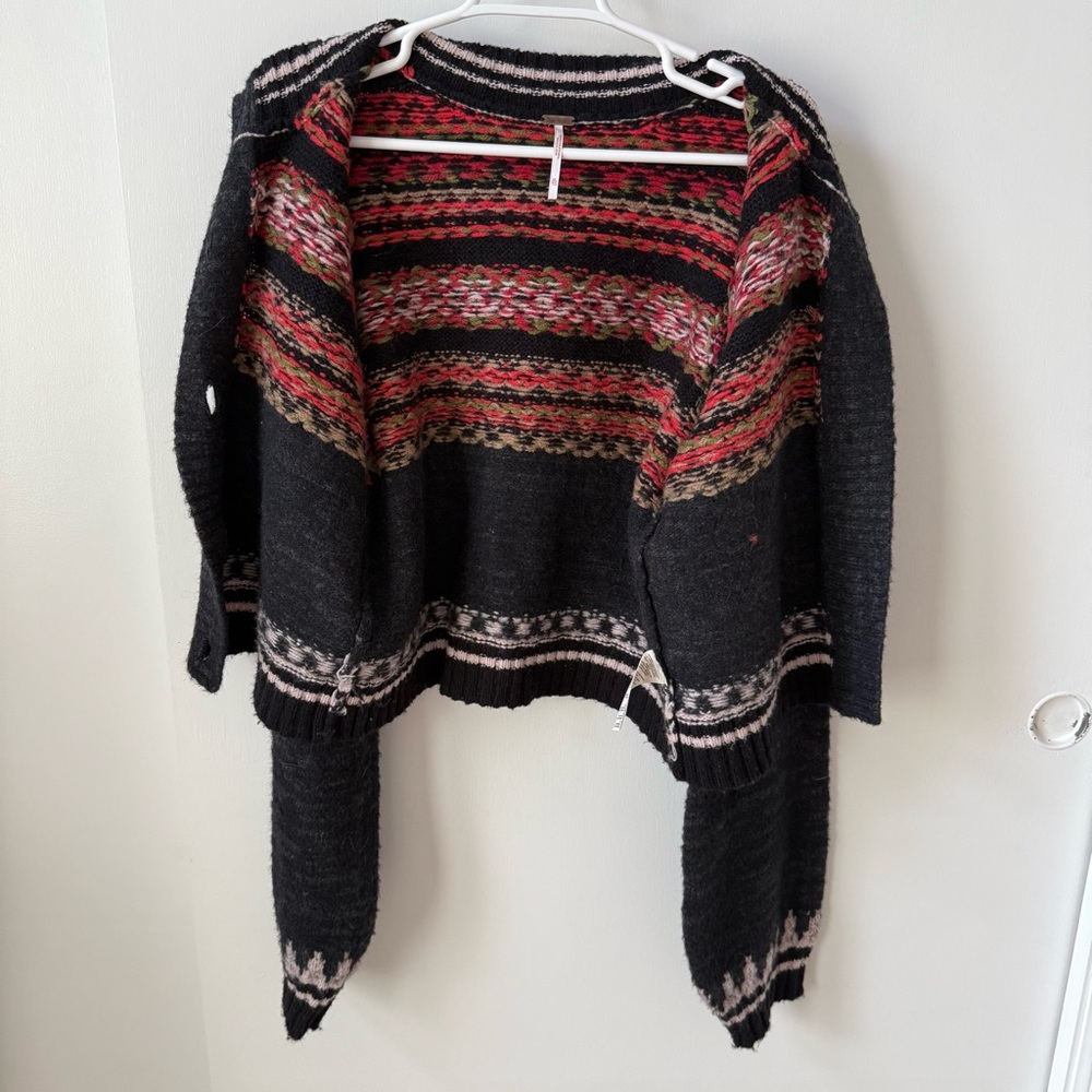 Free People Millie Cardi in Black - Picture 8 of 14